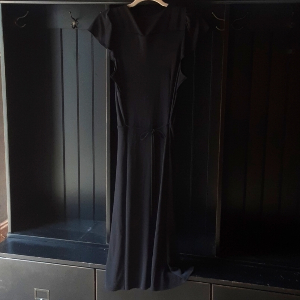 Ann Taylor Loft black dress size 8, - Picture 2 of 5